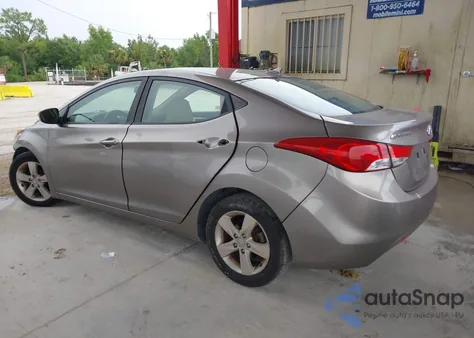 2012 Hyundai Elantra Gls из США, поврежденный, VIN 5NPDH4AE7CH093649